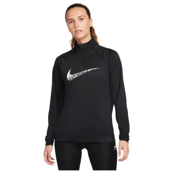 Nike Γυναικεία μακρυμάνικη μπλούζα Dri-FIT Swoosh Run Nike Γυναικεία μακρυμάνικη μπλούζα Dri-FIT Swoosh Run